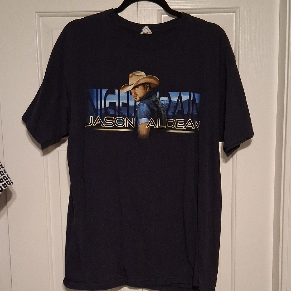 Jason Aldean Night Train Graphic Tee - Black